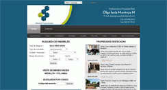 Desktop Screenshot of aliadaspropiedades.com