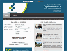 Tablet Screenshot of aliadaspropiedades.com